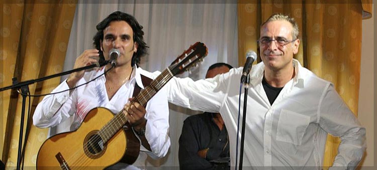 Diego Moreno con Enzo Decaro